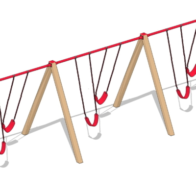 A-Frame Swing 3-Bay