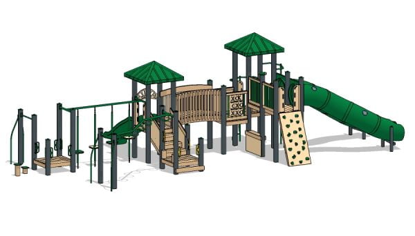 Brooke Playground Playet Recycled Materials