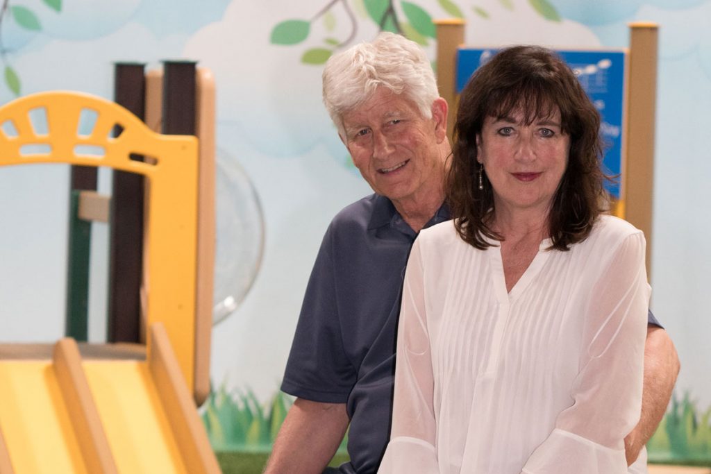 Dennis and Rebecca Beach Owners of Play Mart, Inc. Playground Equipment