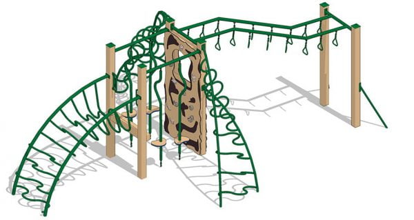 Pikes Peak Playset without Steppers