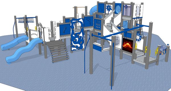 Kilauea Mega Playground play system