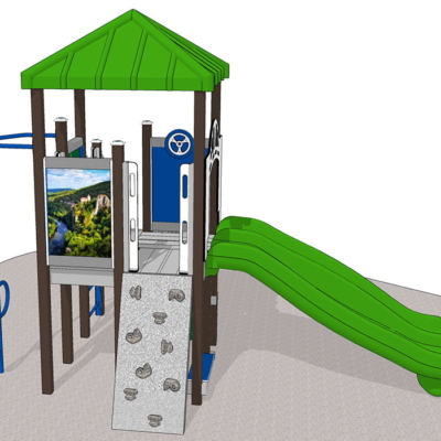 Francaise French-themed Playset Recycled Plastic