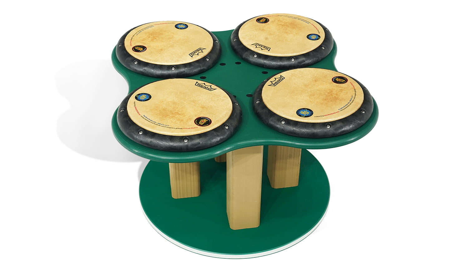 Quad Drum Table for the Playground