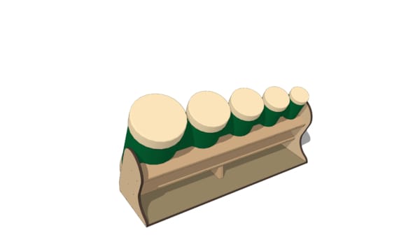 Tuned Drums (Set of 5) for Stand - Image 3