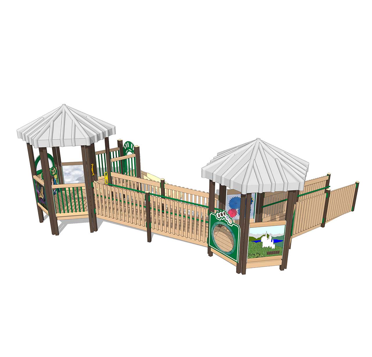 Inclusive Play Playground Equipment