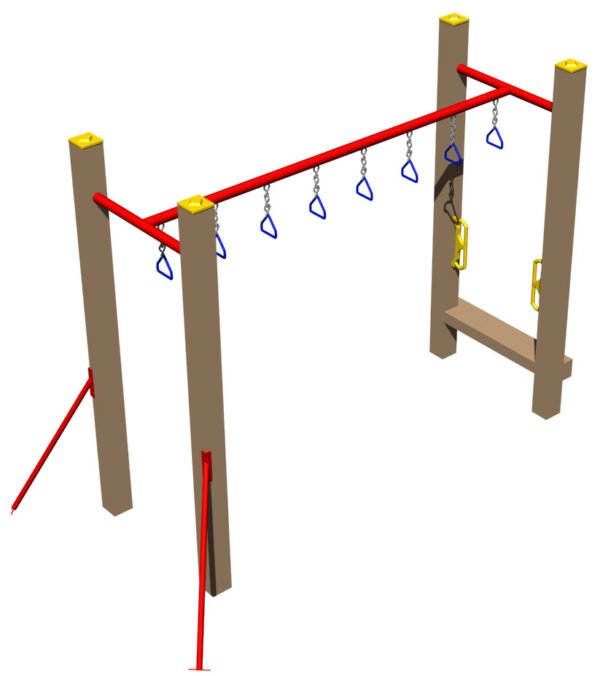 Overhead Ring Ladder for the Playground